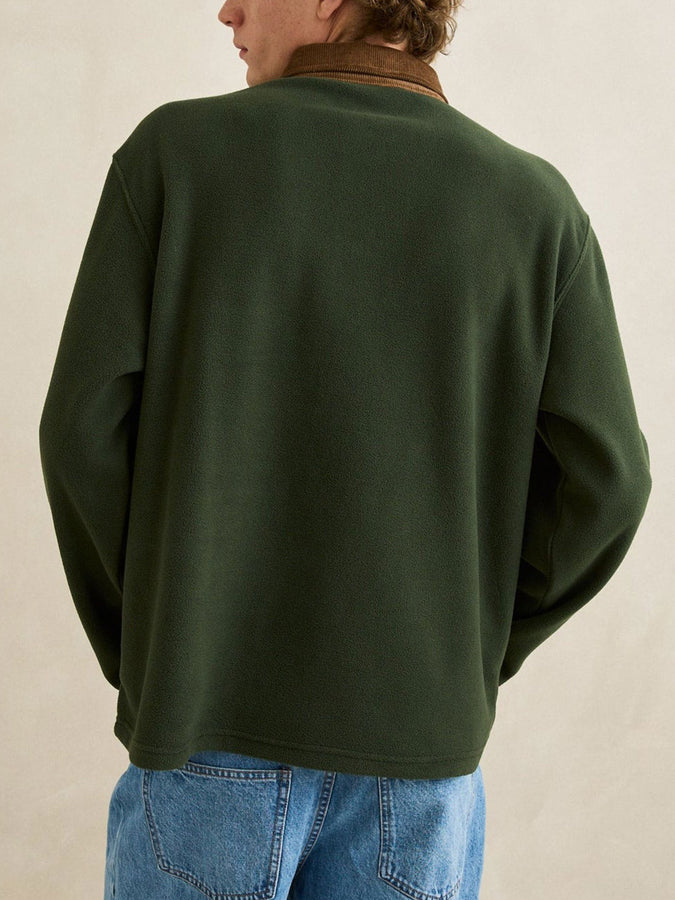 Rhythm Awake Polar Long Sleeve Polo Fall 2026 | FOREST
