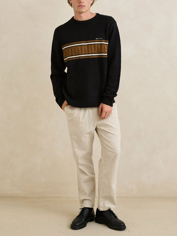 Rhythm Mohair Stripe Sweater Fall 2026 | BLACK