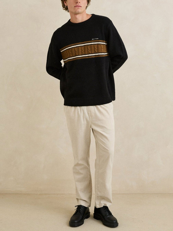 Rhythm Mohair Stripe Sweater Fall 2026 | BLACK