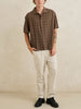 Rhythm Relaxed Brady Check S/S Buttondown Shirt Fall 2026