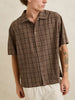 Rhythm Relaxed Brady Check S/S Buttondown Shirt Fall 2026