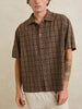 Rhythm Relaxed Brady Check S/S Buttondown Shirt Fall 2026