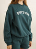 Rhythm Collegiate Oversized Crewneck Sweatshirt Fall 2026