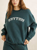 Rhythm Collegiate Oversized Crewneck Sweatshirt Fall 2026