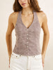 Rhythm London Check Halter Top Fall 2026