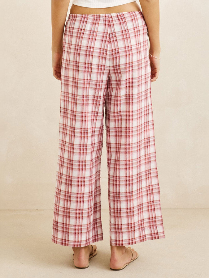 Rhythm Chelsea Check Pants Fall 2026 | PLUM