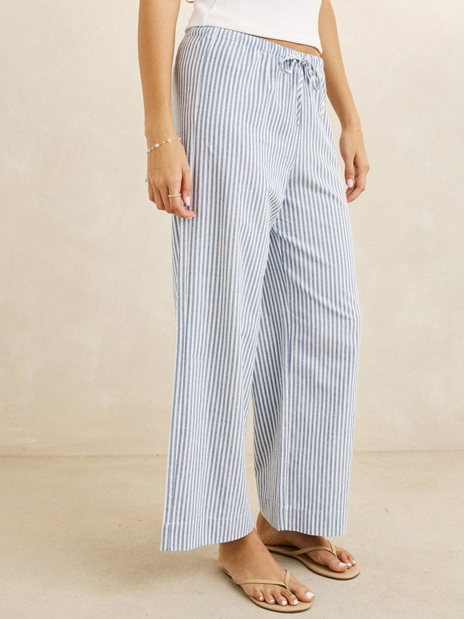Pantalon Vista Stripe Beach Pants Fall 2026 | BLUE
