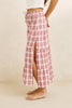 Rhythm Chelsea Check Tiered Maxi Skirt Fall 2026