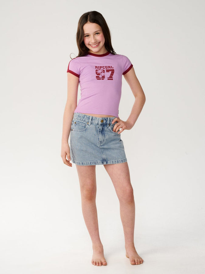 Rip Curl Surf 97 Fitted T-Shirt Fall 2026 | LILAC (0108)