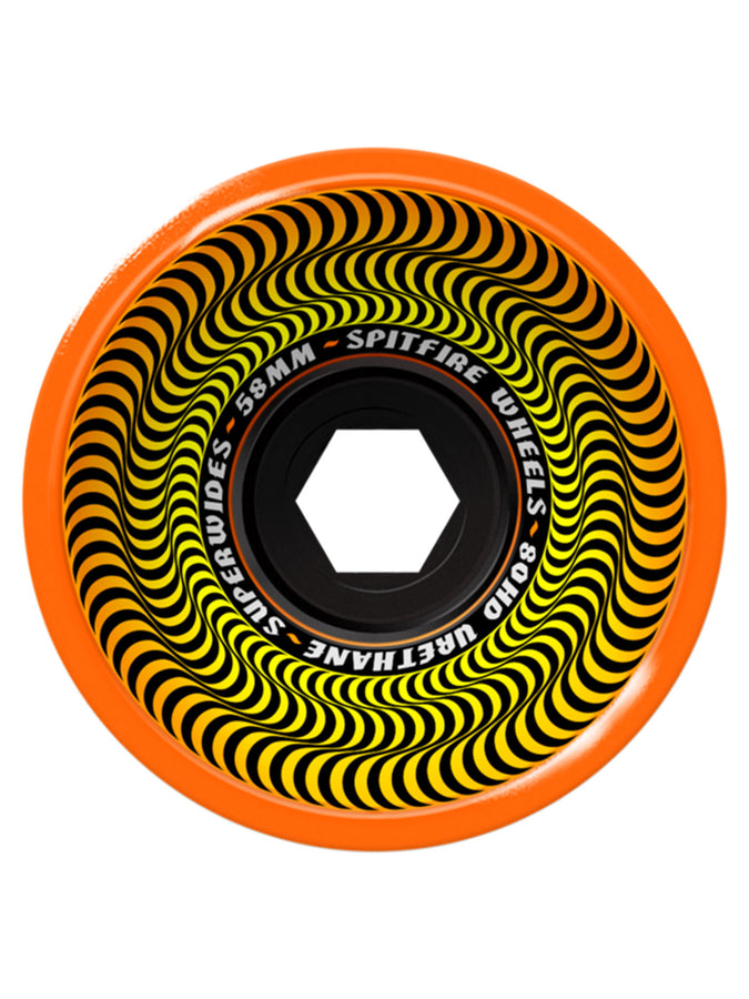 Spitfire 80HD Superwide Orange Skateboard Wheels | ORANGE