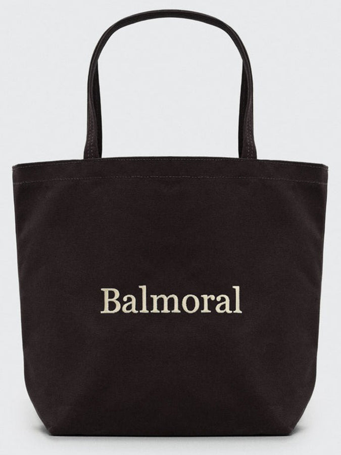 Balmoral Logo Tote Bag 2025 |BROWN/CREAM