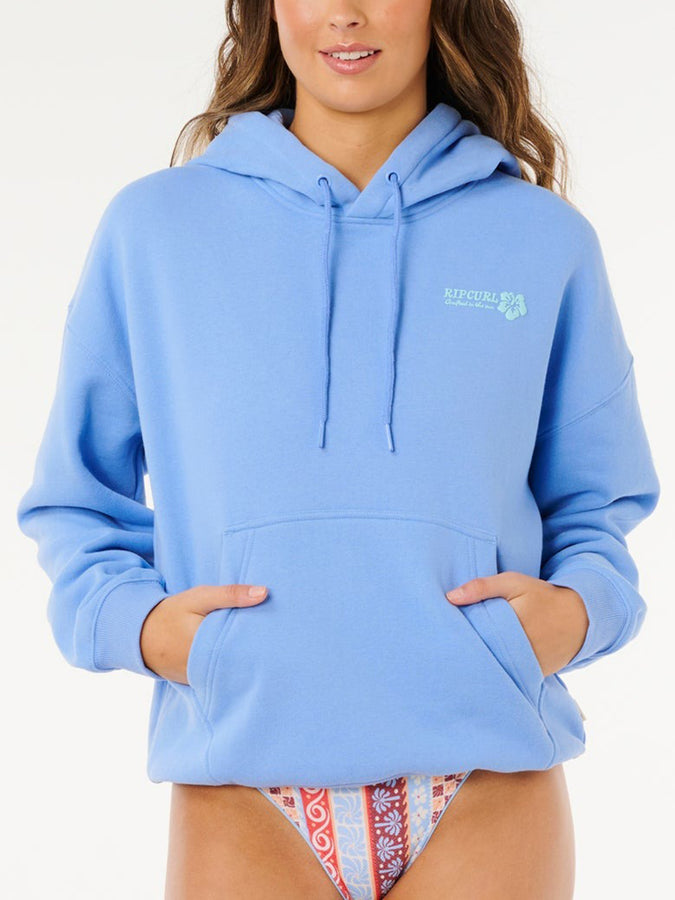 Rip Curl Surf Puff Heritage Hoodie Spring 2026 | CORNFLOWER BLUE (2404)