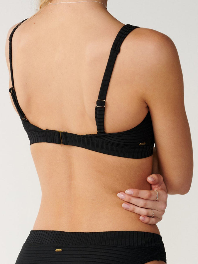 Rip Curl Premium Surf D-DD Crop Bikini Top Spring 2026 | BLACK (0090)