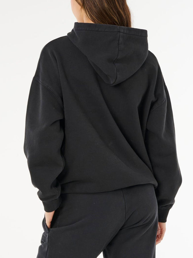 Rip Curl Varsity Sports Oversized Hoodie Spring 2026 | BLACK (0090)