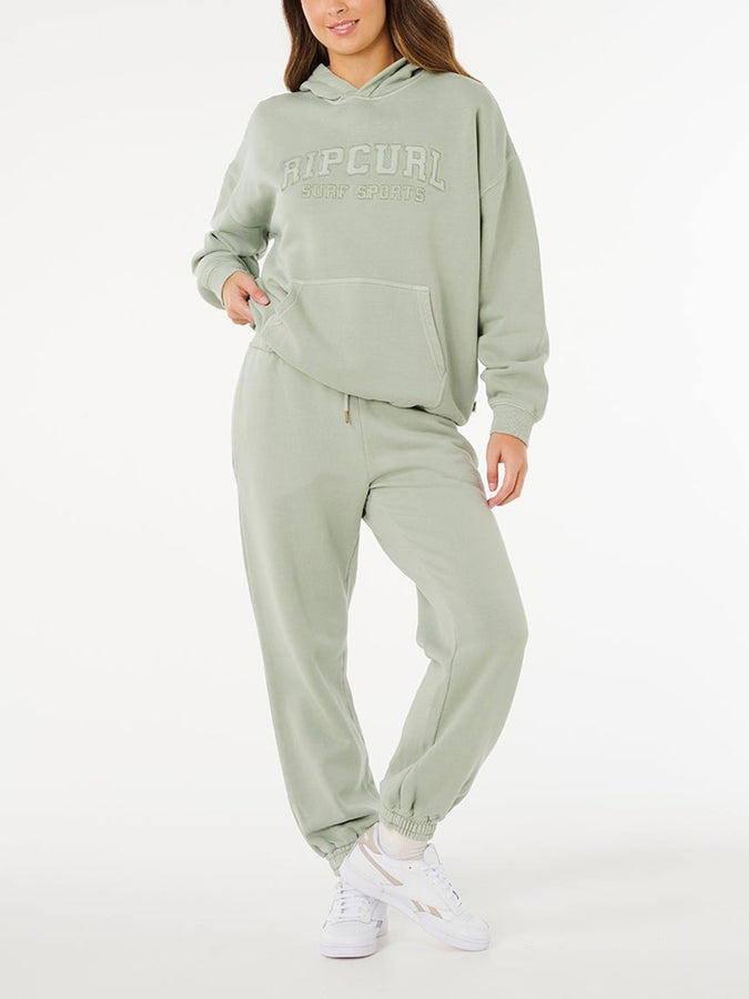 Rip Curl Varsity Sports Oversized Hoodie Spring 2026 | AQUA GREY (3921)