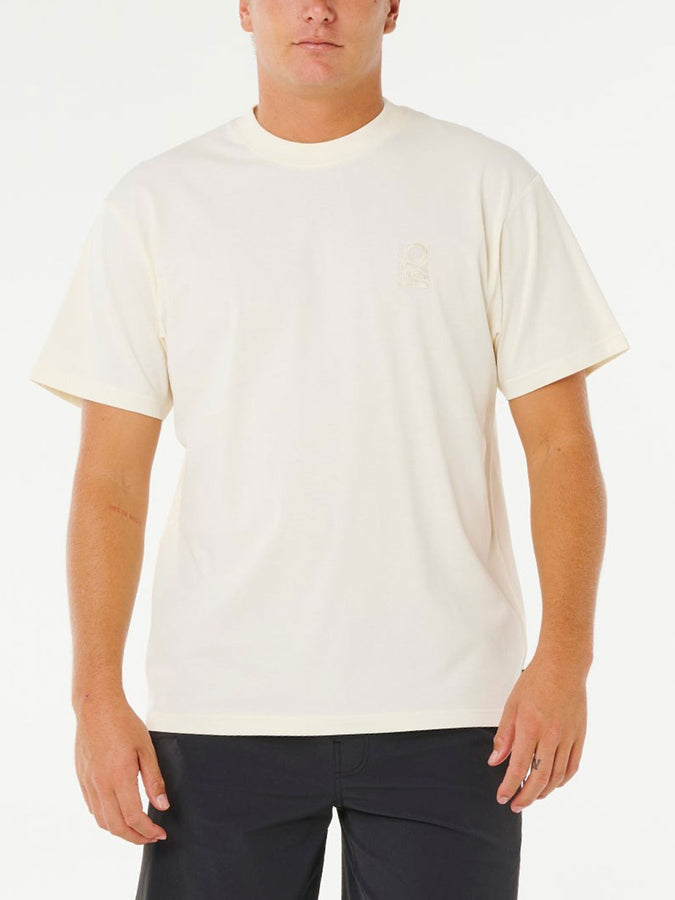 Rip Curl Search Embroidery T-Shirt Spring 2026 | BONE (3021)