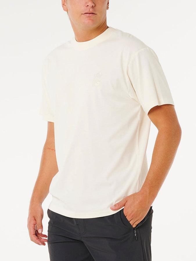 Rip Curl Search Embroidery T-Shirt Spring 2026 | BONE (3021)