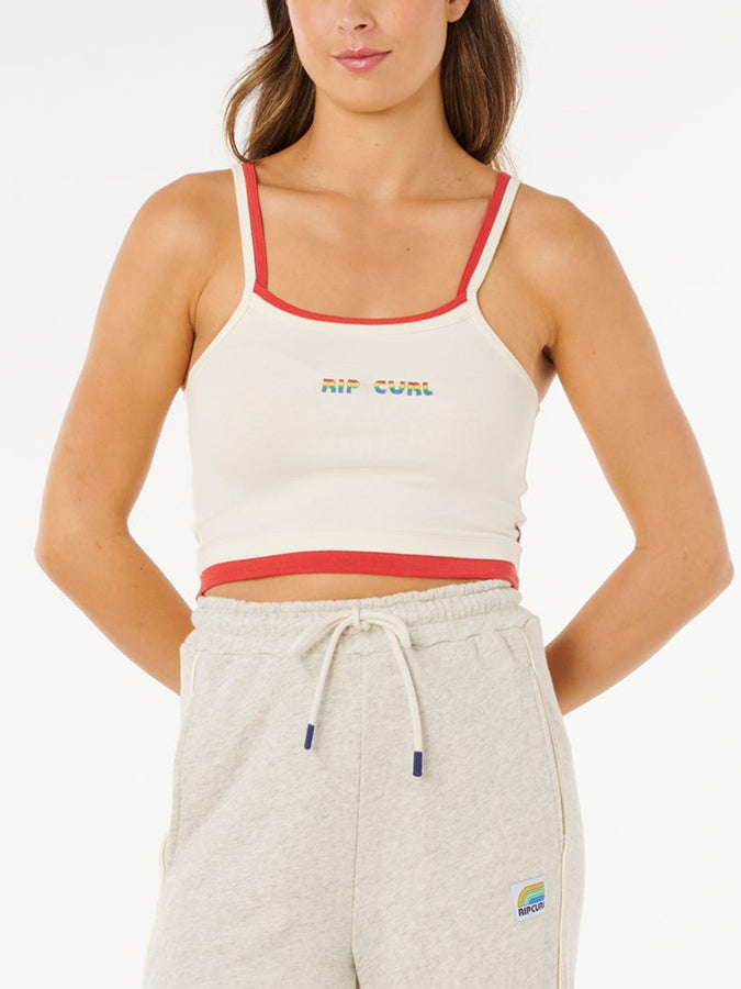 Rip Curl Surf Revival Layered Tank Top Spring 2026 | BONE (3021)