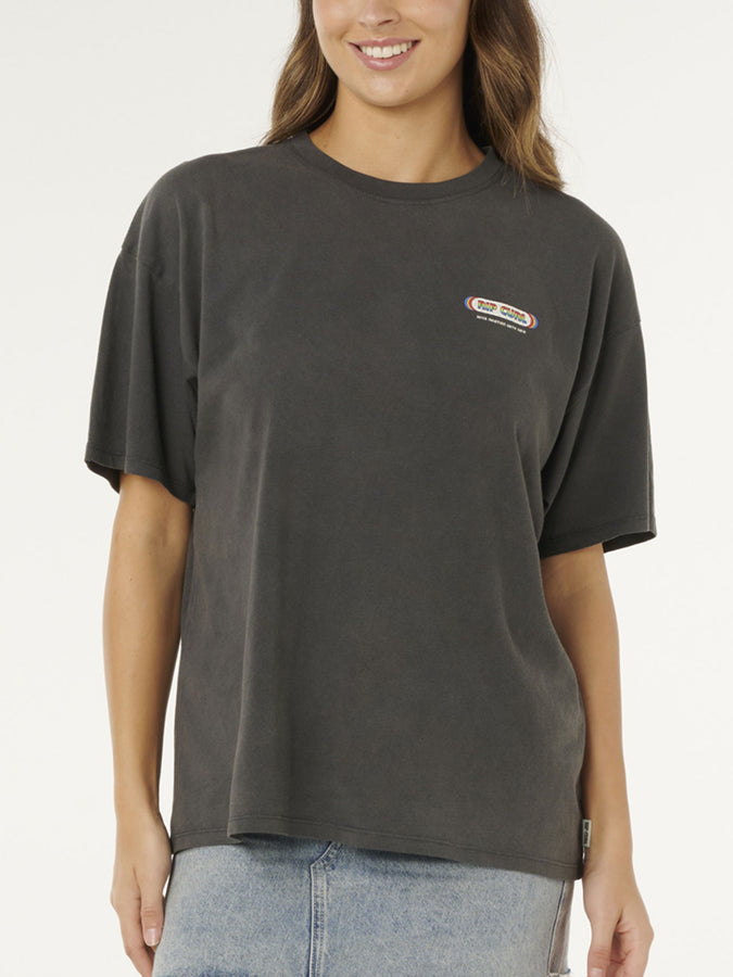 Rip Curl Surf Revival T-Shirt Spring 2026 | WASHED BLACK (8264)