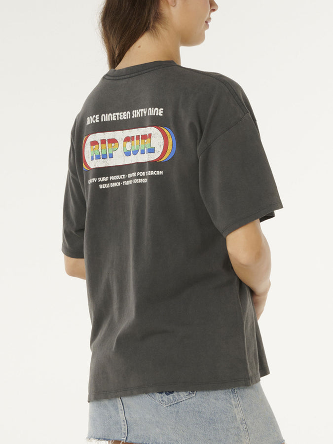 Rip Curl Surf Revival T-Shirt Spring 2026 | WASHED BLACK (8264)