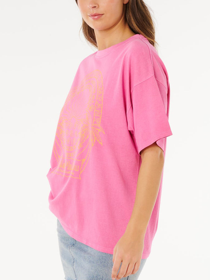 Rip Curl Hotel Malibu T-Shirt Spring 2026 | SUPER PINK (4007)