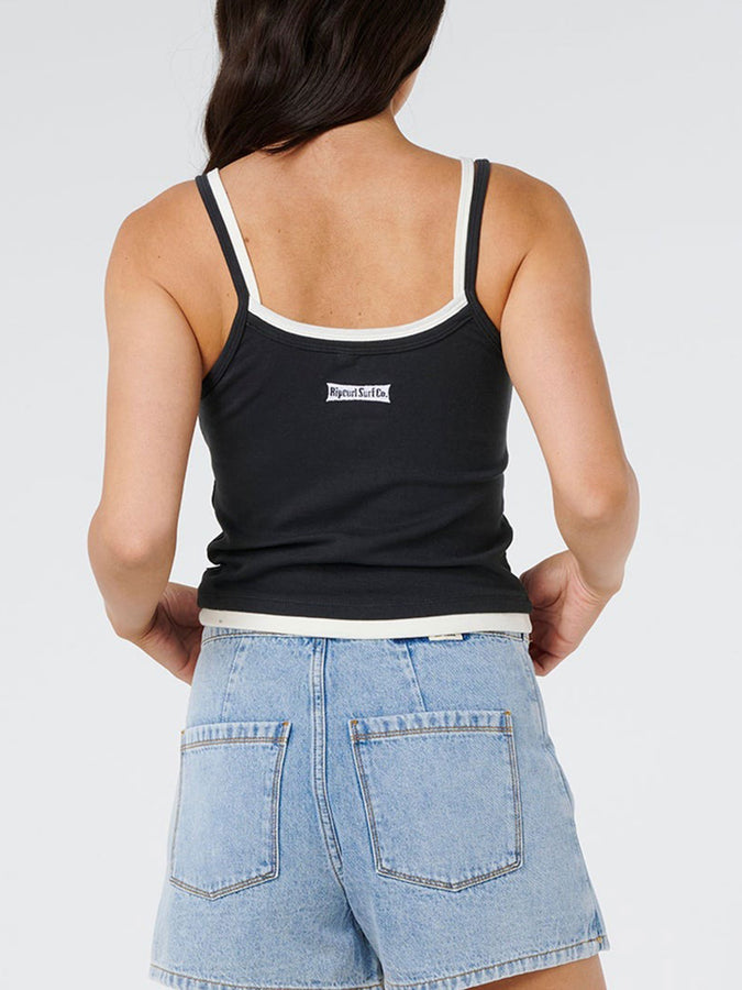 Rip Curl Half Moon Bay Layered Tank Top Summer 2026 | WASHED BLACK (8264)