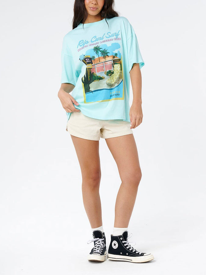 Rip Curl 5 Star Heritage T-Shirt Summer 2026 | LIGHT SEA BLUE (2830)