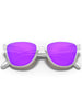 Oakley 2024 Frogskins XS Clear/Prizm Violet Polished Sunglasses