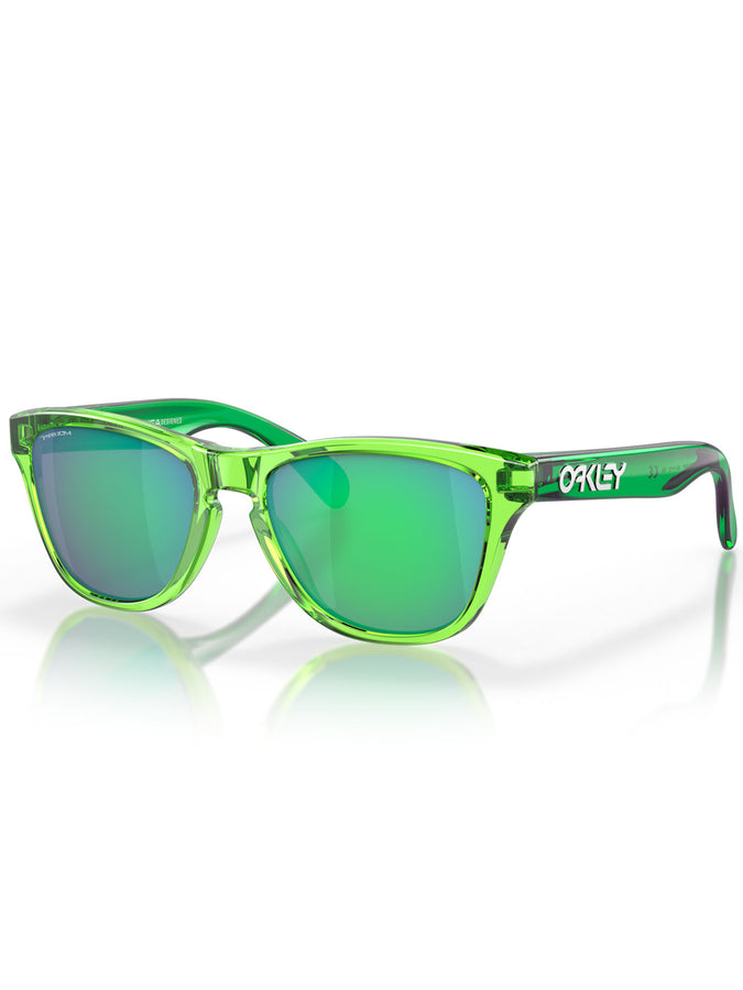 Oakley 2024 Frogskins XXS Acid Green/Prizm Jade Sunglasses | ACID GREEN/PRIZM JADE 