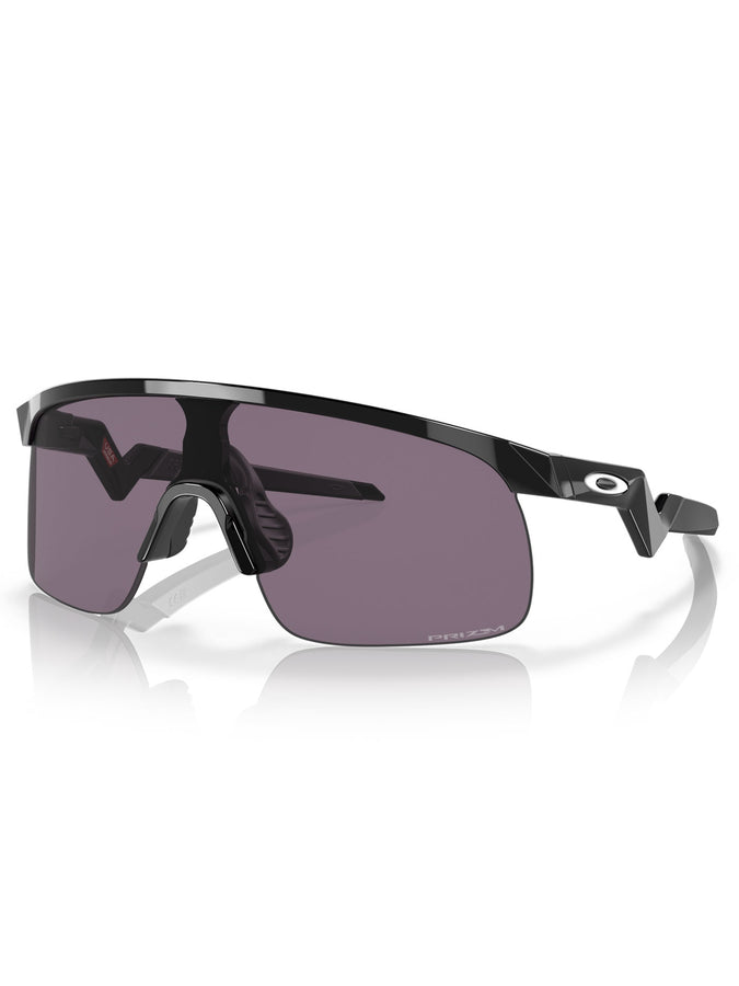 Oakley Resistor Polished Black/Prizm Grey Sunglasses | POLISHED BLACK/PRIZM GREY