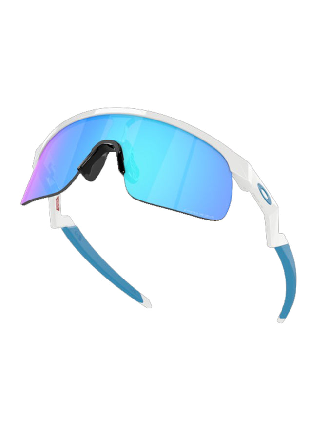 Oakley Resistor Polished White / Prizm Sapphire Sunglasses | POLISHED WHITE / PRIZM SAPPHIRE