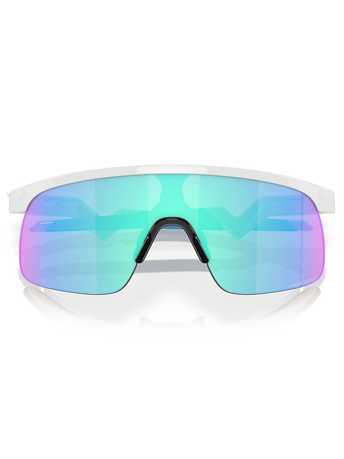 Oakley Resistor Polished White/Prizm Sapphire Sunglasses | POLISHED WHITE/PRIZM SAPPHIRE