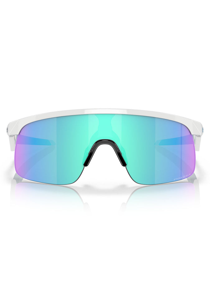 Oakley Resistor Polished White/Prizm Sapphire Sunglasses | POLISHED WHITE/PRIZM SAPPHIRE