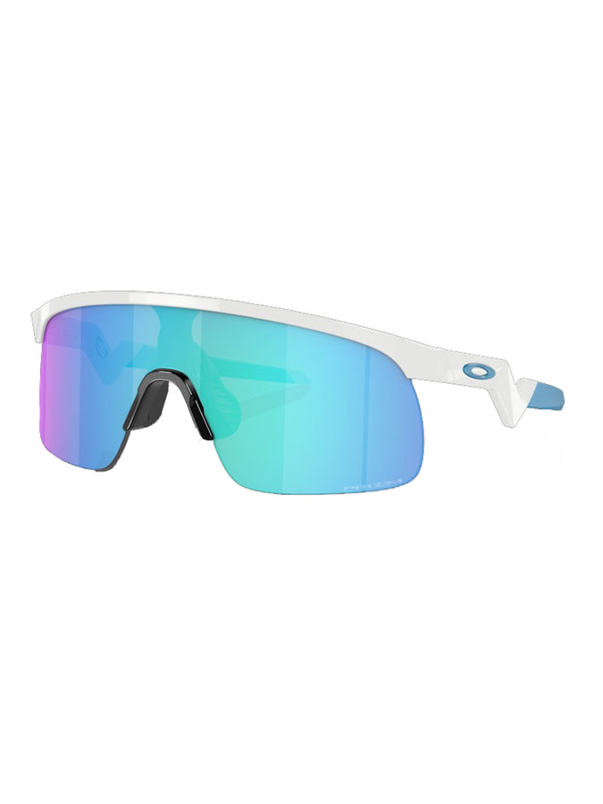 Oakley Resistor Polished White / Prizm Sapphire Sunglasses | POLISHED WHITE / PRIZM SAPPHIRE