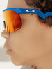 Oakley Resistor Polished White/Prizm Sapphire Sunglasses