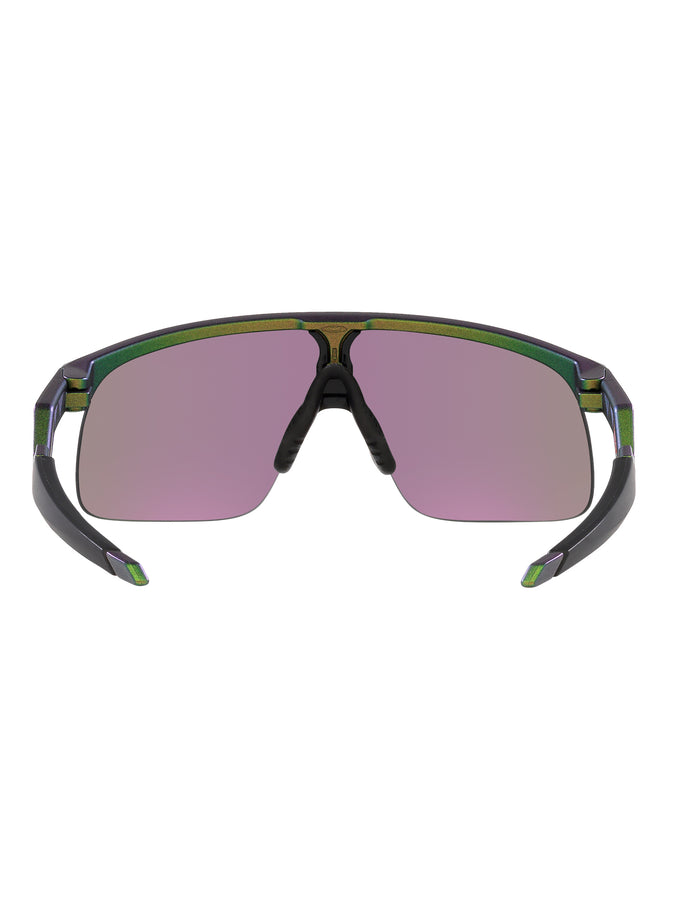 Oakley Resistor Silver/Green Colorshift/Prizm Jade Sunglasses | SILVR/GRN CLRSHFT/PZ JADE