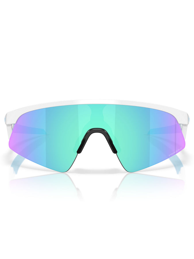 Oakley Resistor Sweep Polished Wht/Prizm Sapphire Sunglasses | POLISHED WHITE/PRIZM SAPPHIRE