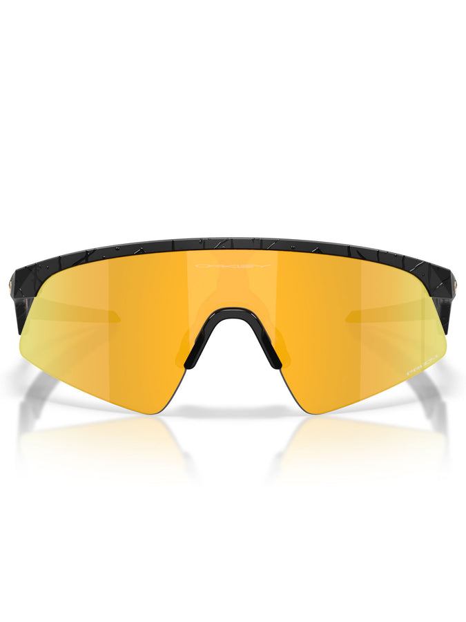 Oakley Resistor Sweep Matte Blk Splatter/Prizm 24K Sunglasses | MATTE BLACK SPLATTER/PIZM 24K