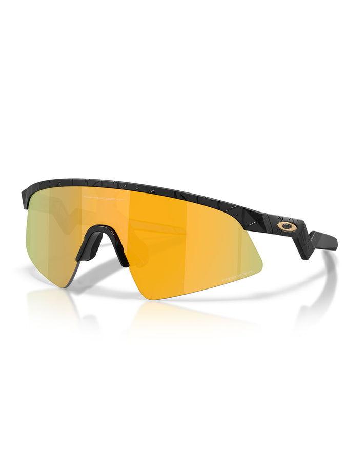 Oakley Resistor Sweep Matte Blk Splatter/Prizm 24K Sunglasses | MATTE BLACK SPLATTER/PIZM 24K