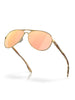 Oakley Feedback Polished Gold/Prizm Rose Gold Polarized Sunglasses