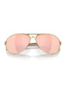Oakley Feedback Polished Gold/Prizm Rose Gold Polarized Sunglasses