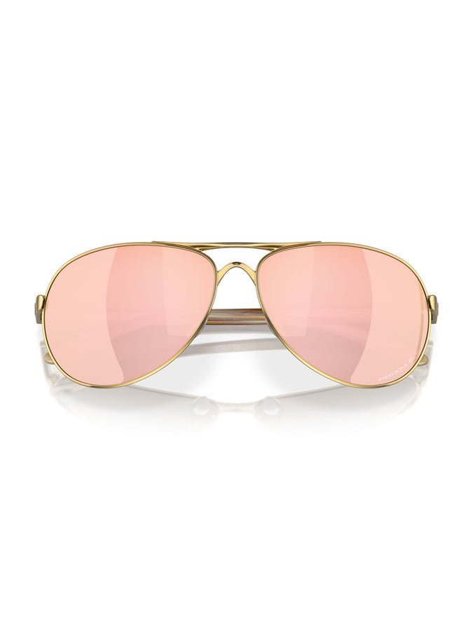 Oakley Feedback Polished Gold/Prizm Rose Gold Polarized Sunglasses | POLISHED GOLD/PRIZM ROSE GOLD