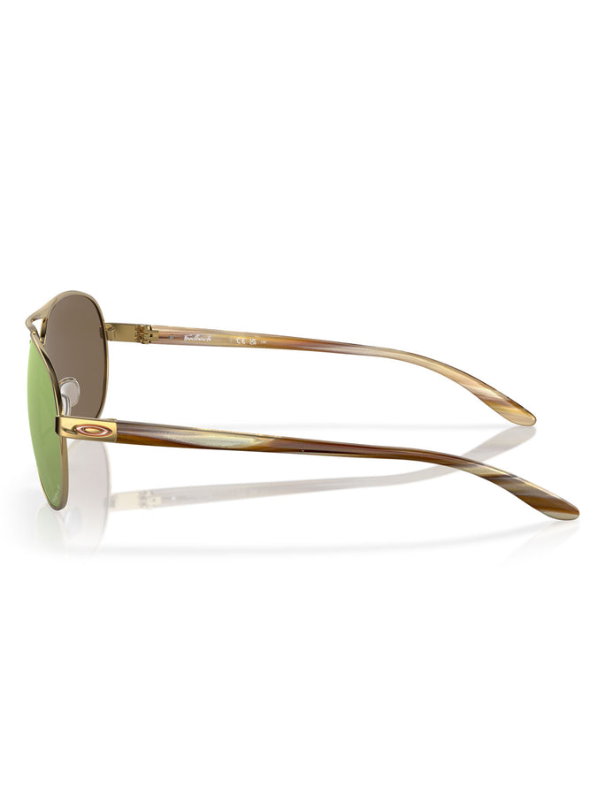 Oakley Feedback Polished Gold/Prizm Rose Gold Polarized Sunglasses | POLISHED GOLD/PRIZM ROSE GOLD