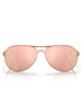 Oakley Feedback Satin Rose Gold/Prizm Rose Gold Sunglasses