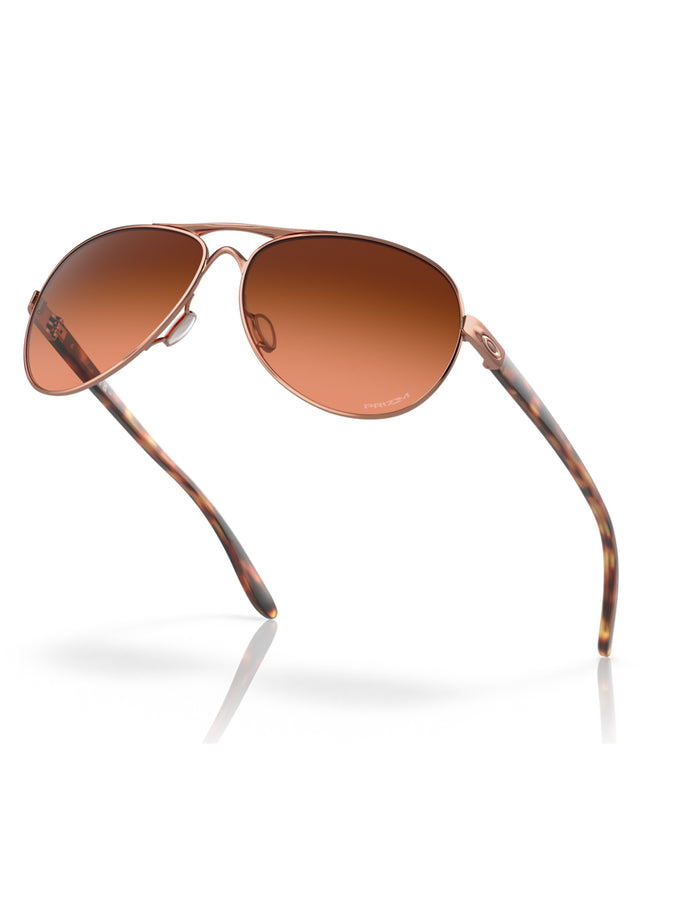Oakley Feedback Rose Gold/Prizm Brown Gradient Sunglasses | ROSE GOLD/PRIZM BROWN