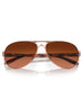 Oakley Feedback Rose Gold/Prizm Brown Gradient Sunglasses