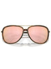 Oakley Split Time Brown/Prizm Rose Gold Polarized Sunglasses