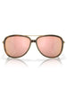 Oakley Split Time Brown/Prizm Rose Gold Polarized Sunglasses