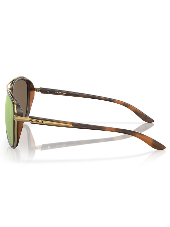 Oakley Split Time Brown/Prizm Rose Gold Polarized Sunglasses | BROWN TORTOISE/PRIZM ROSE GOLD