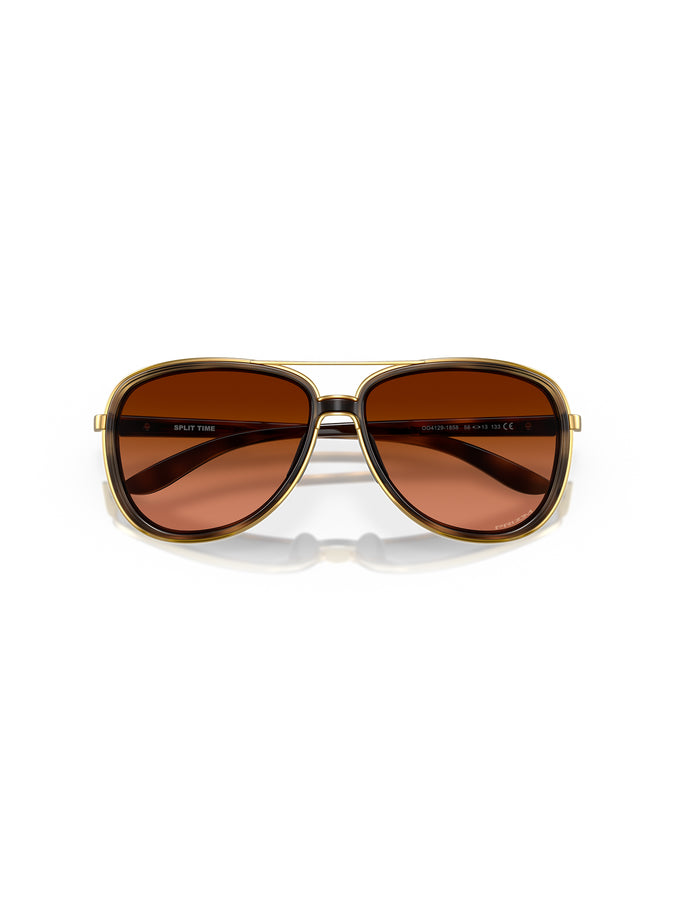 Oakley Split Time Brown Tort/Prizm Brown Gradient Glasses | BROWN TORT/PRIZM BROWN GRAD